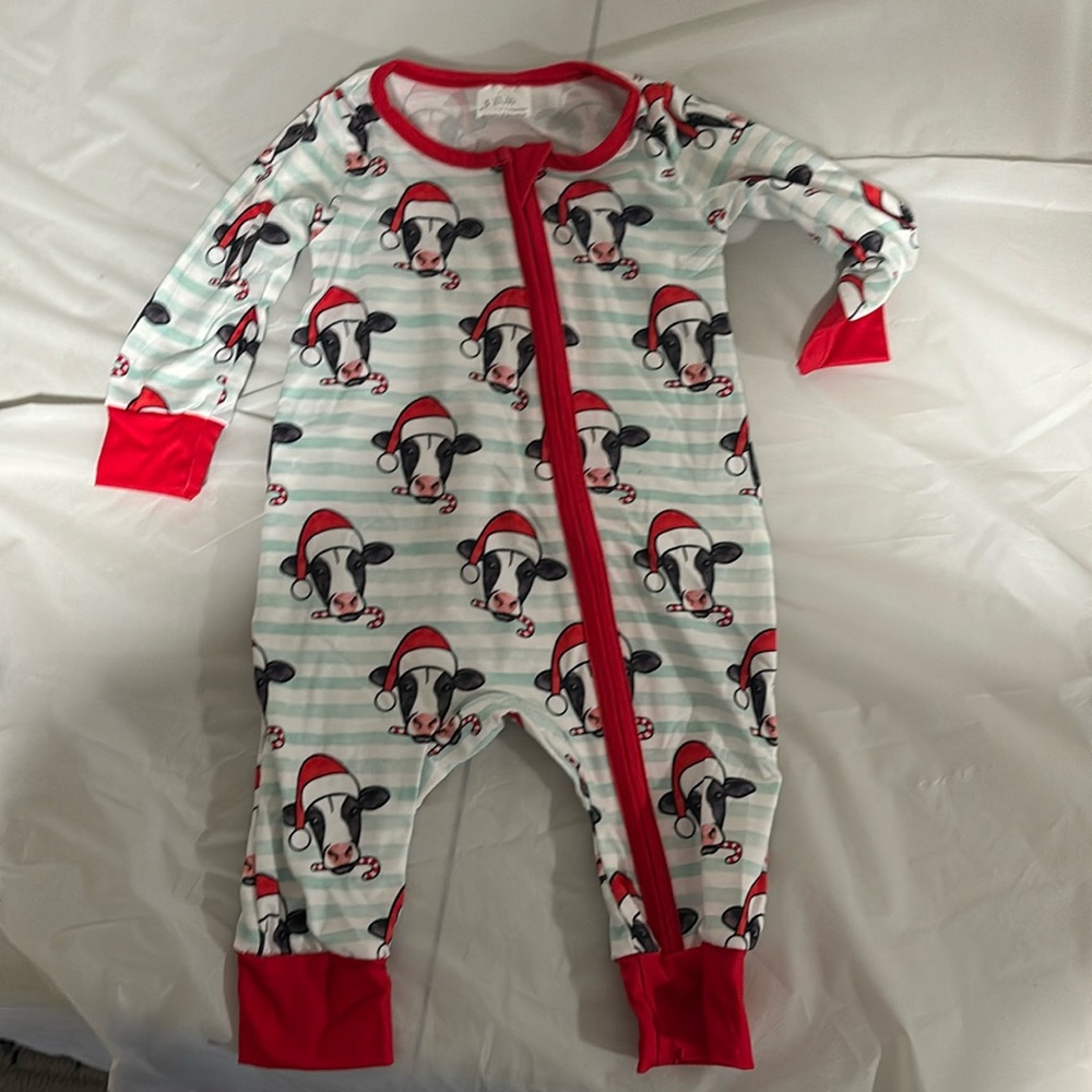 Cow Christmas PJs
